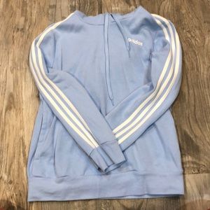 Baby Blue Adidas Hoodie
